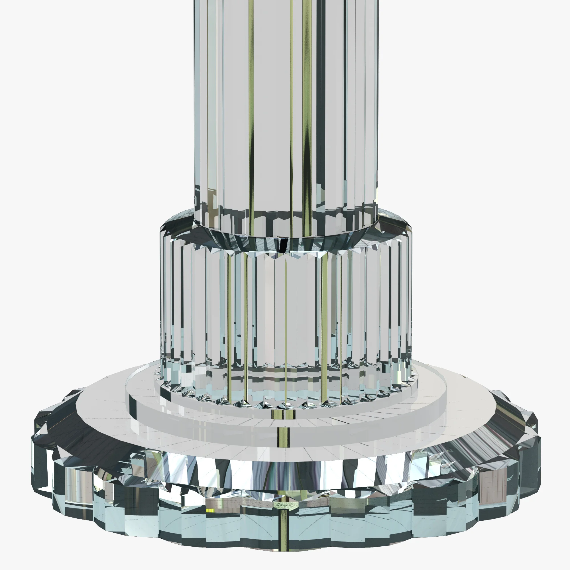 Ralph Lauren BRIGGS TABLE LAMP CRYSTAL — 3D model preview 2