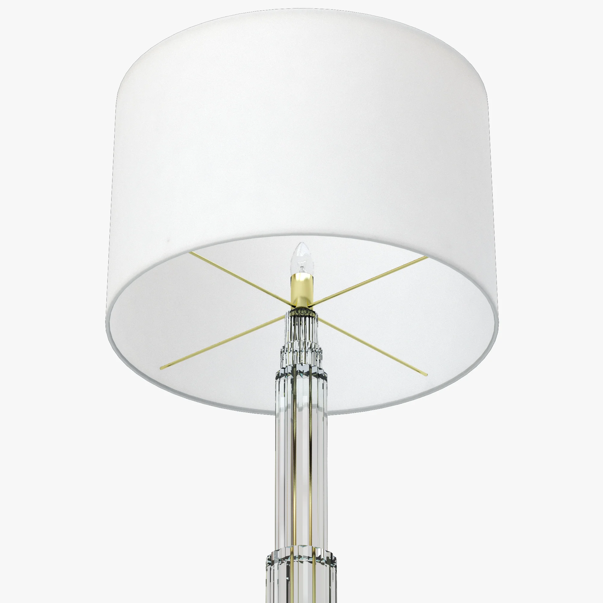 Ralph Lauren BRIGGS TABLE LAMP CRYSTAL — 3D model preview 4
