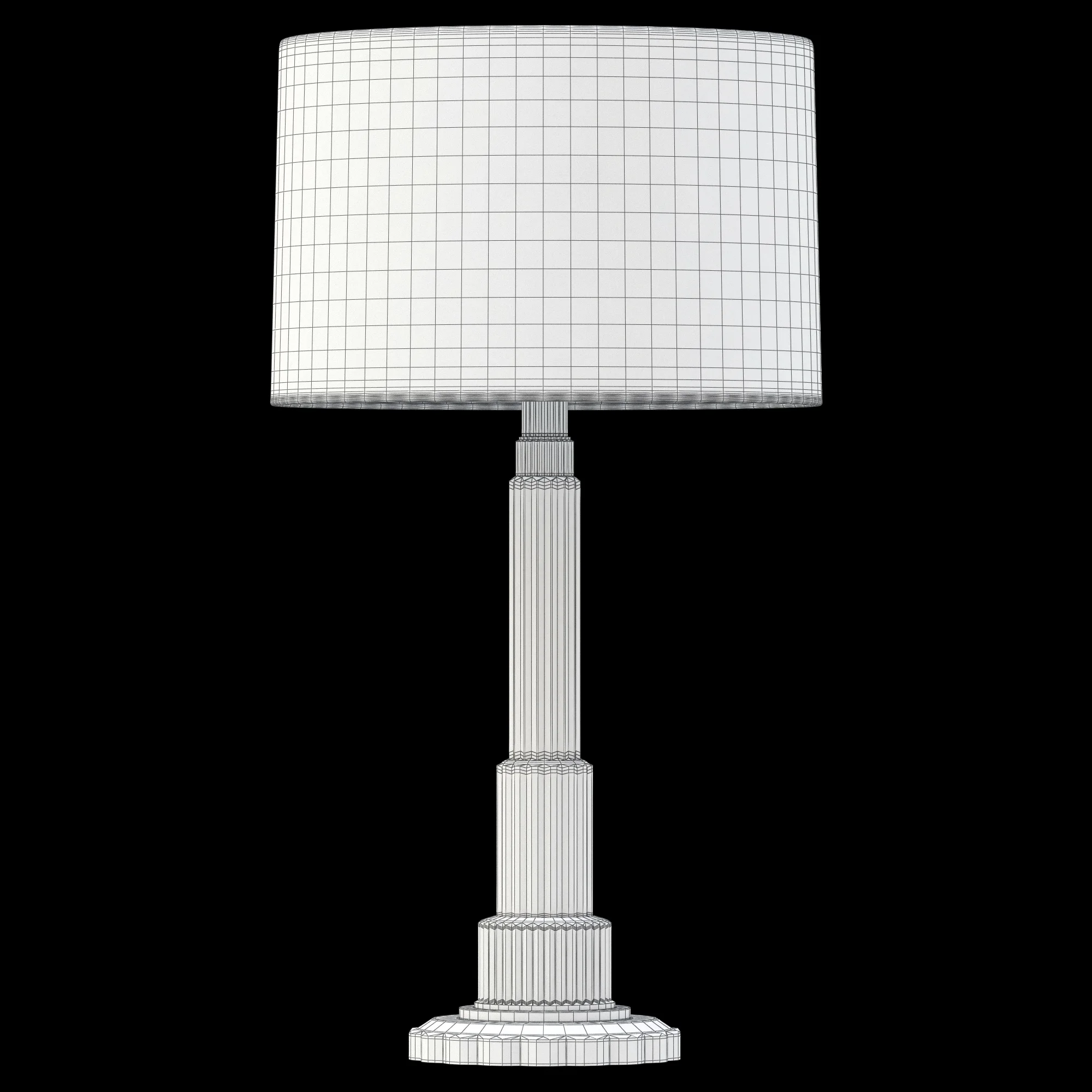 Ralph Lauren BRIGGS TABLE LAMP CRYSTAL — 3D model preview 5