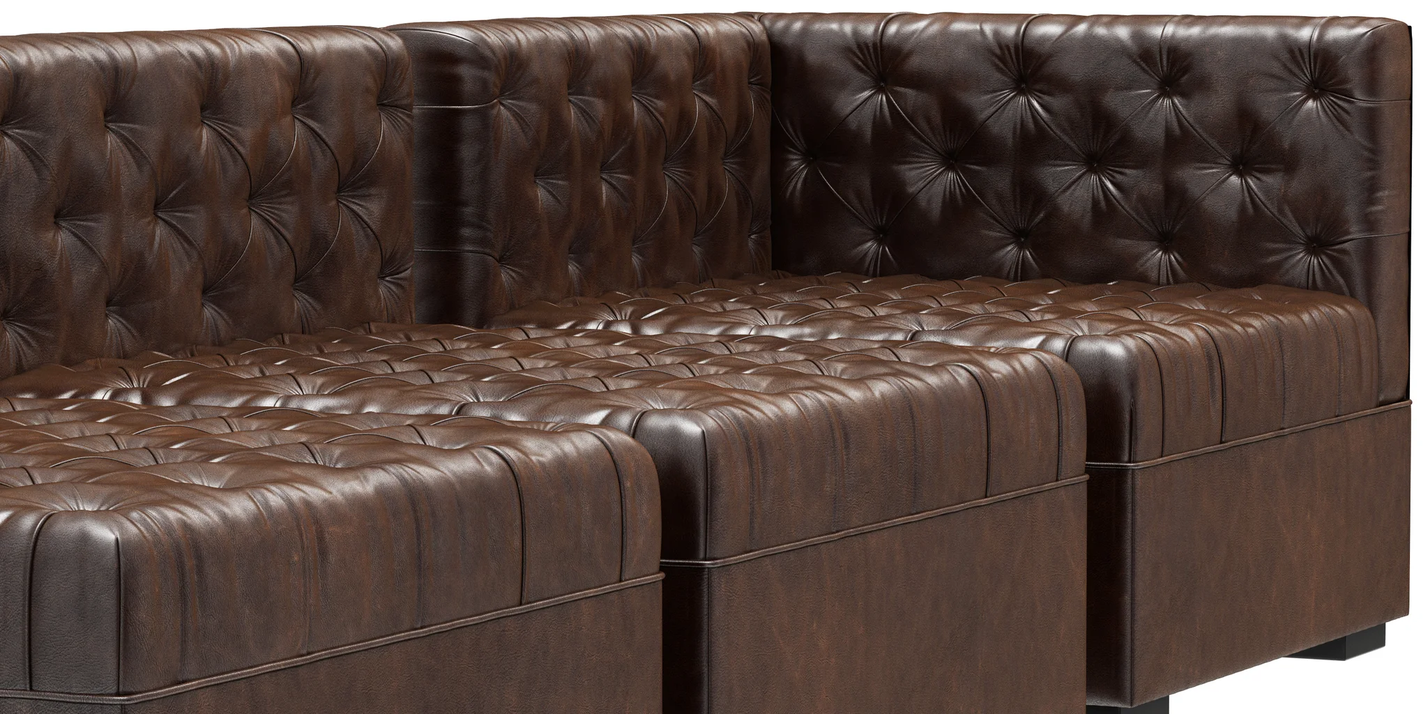 RH Teen Everly Modular Lounge Customizable Sectional — 3D model preview 6