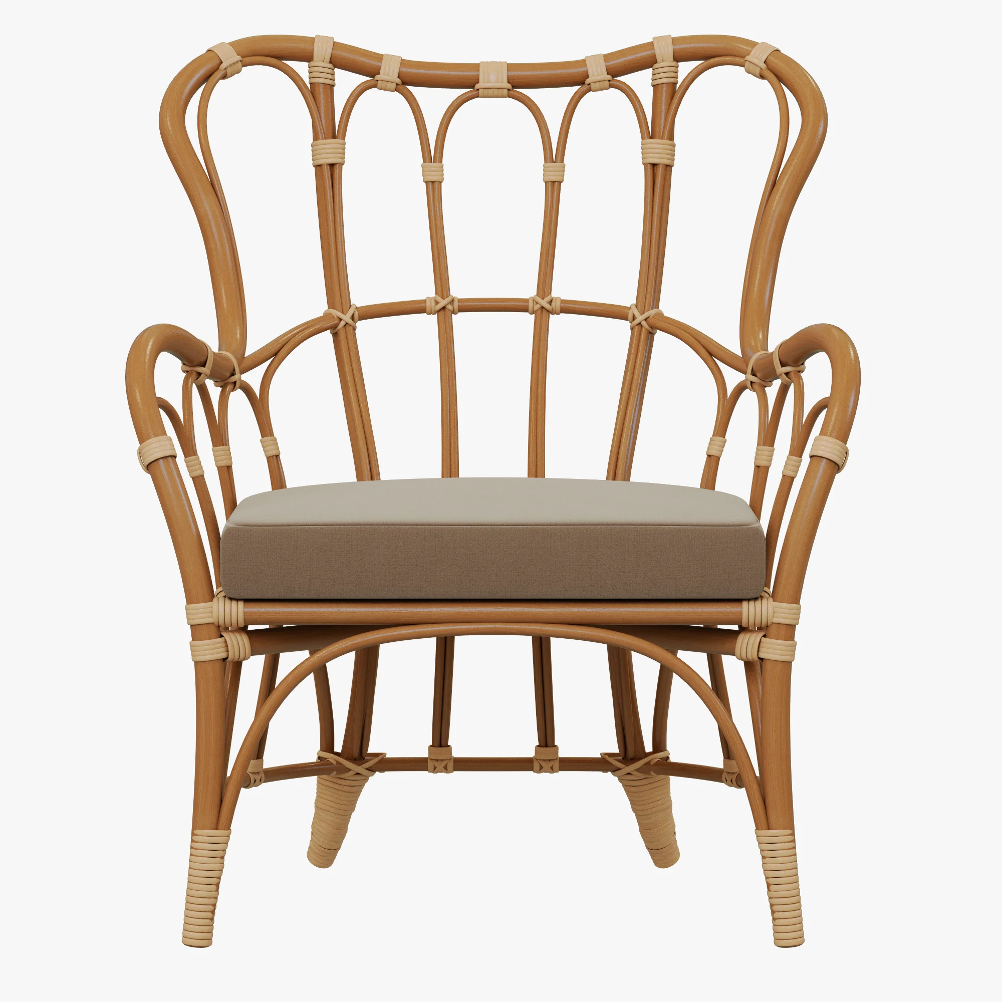 Ikea MASTHOLMEN Armchair — 3D model preview 10