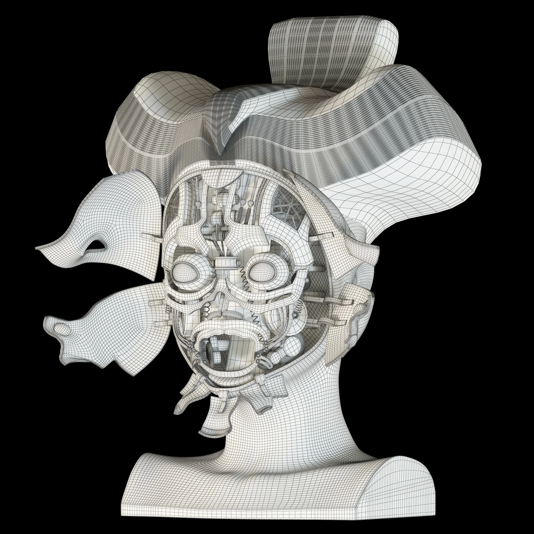 Ghost In The Shell Geisha — 3D model preview 16