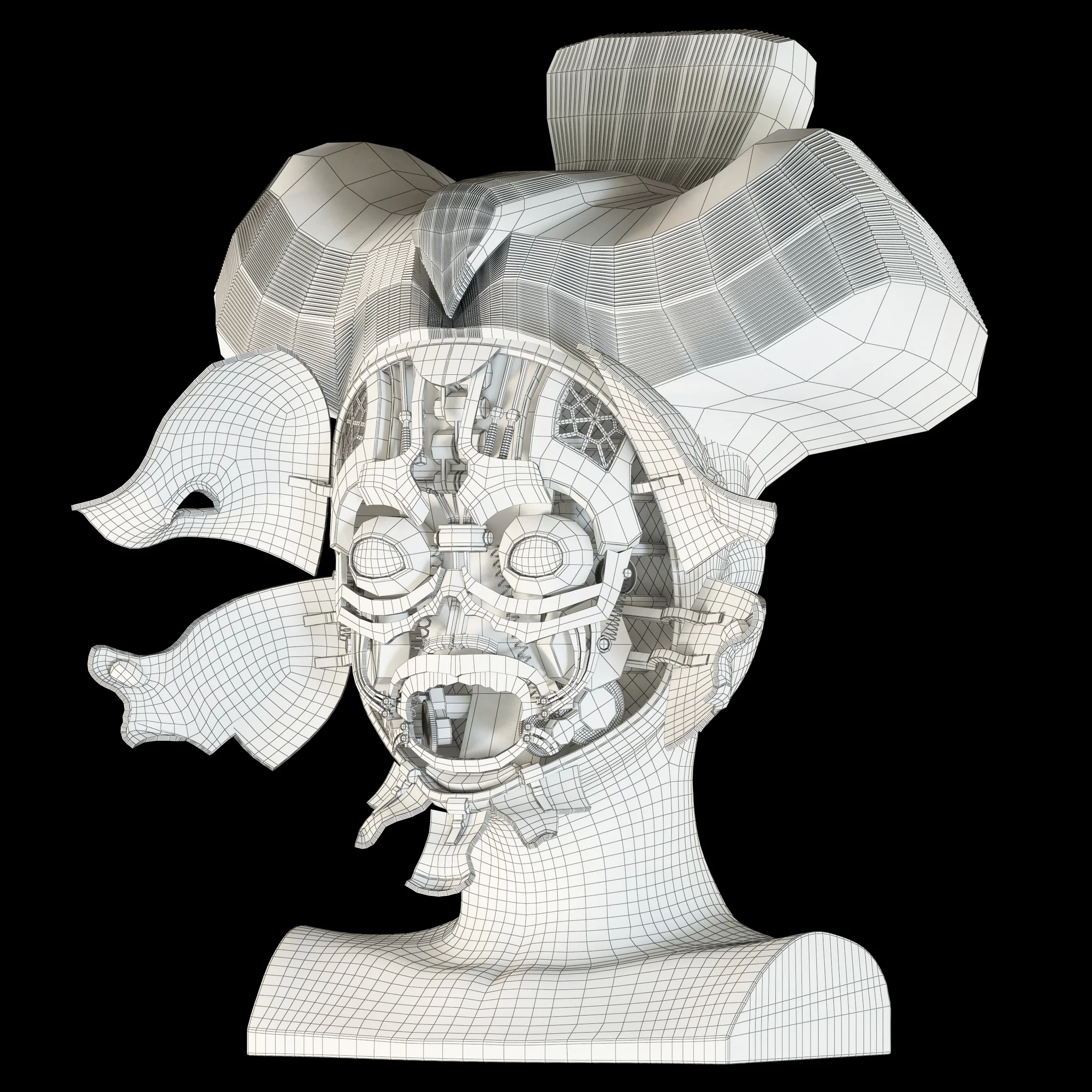 Ghost In The Shell Geisha — 3D model preview 17