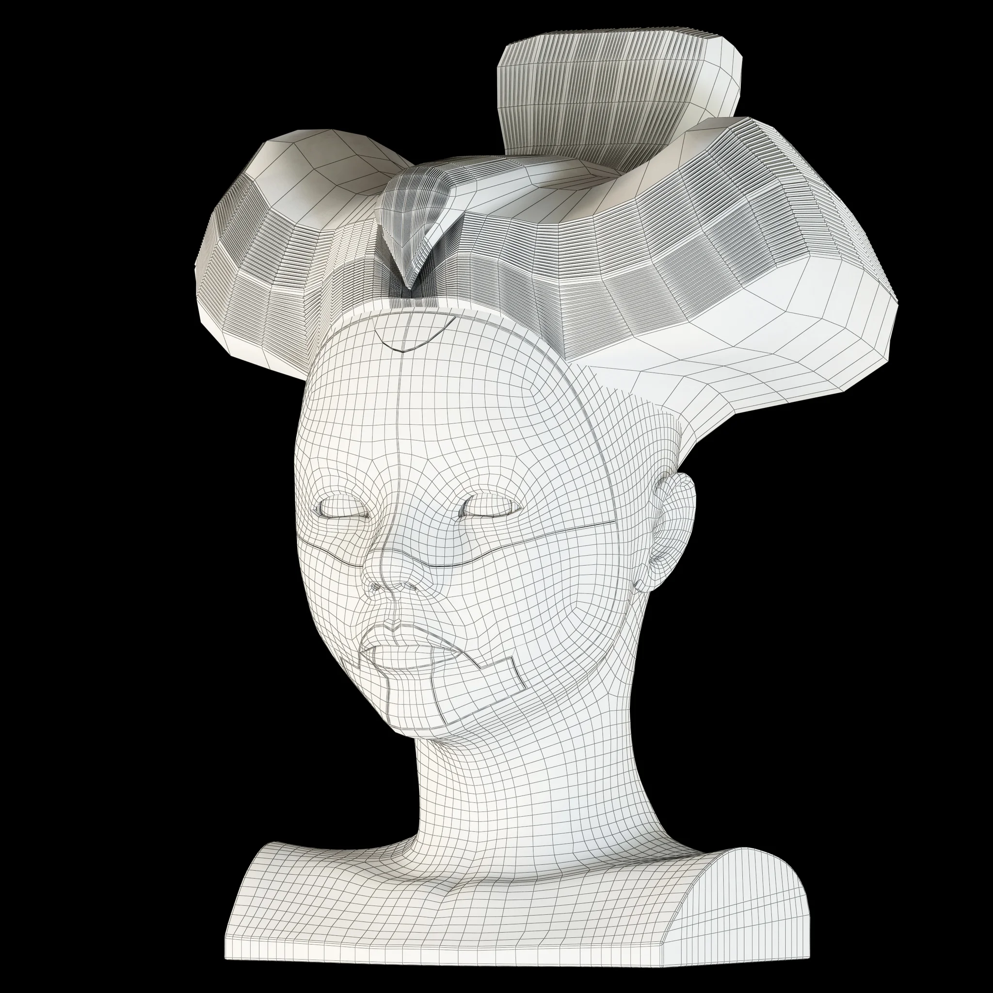 Ghost In The Shell Geisha — 3D model preview 18