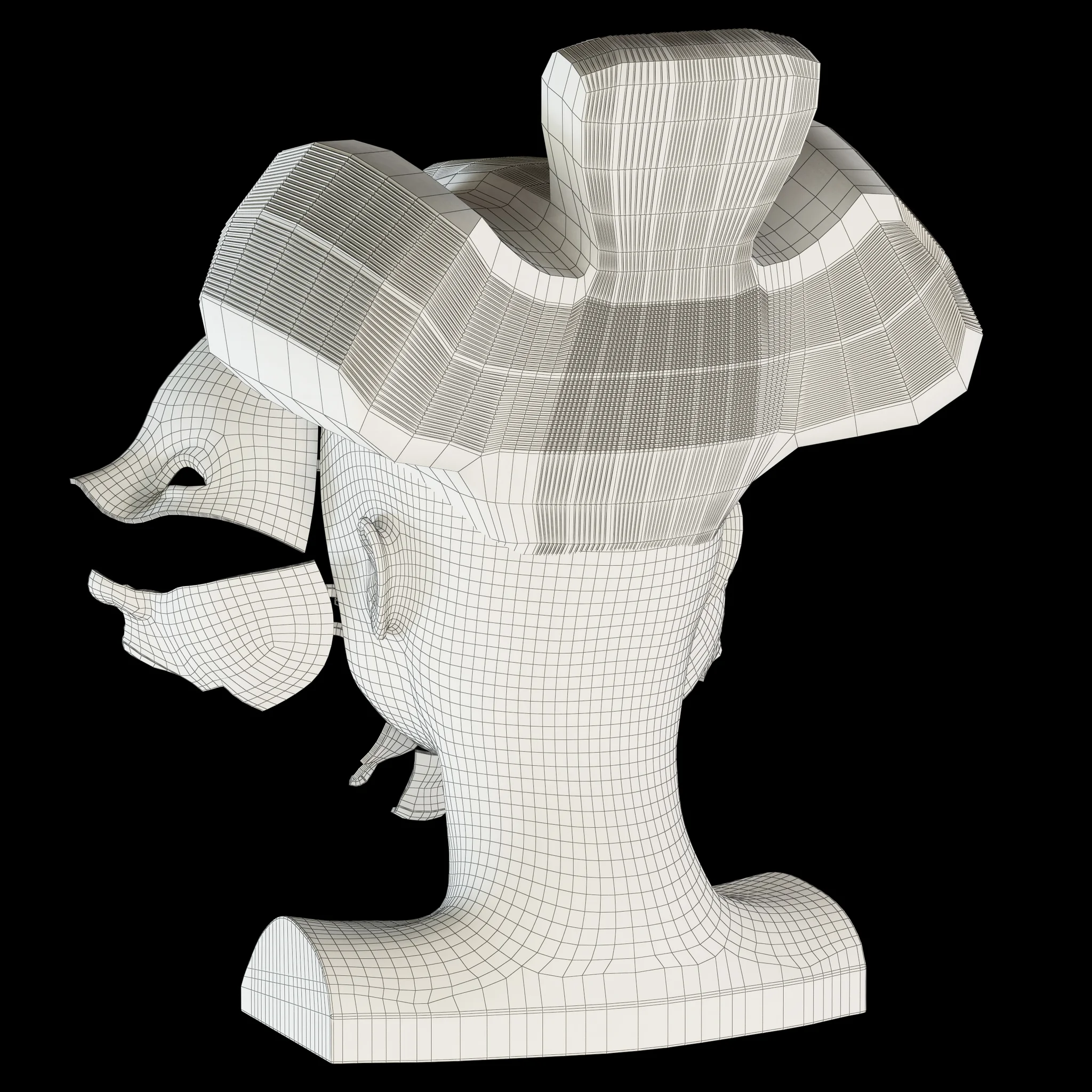 Ghost In The Shell Geisha — 3D model preview 25