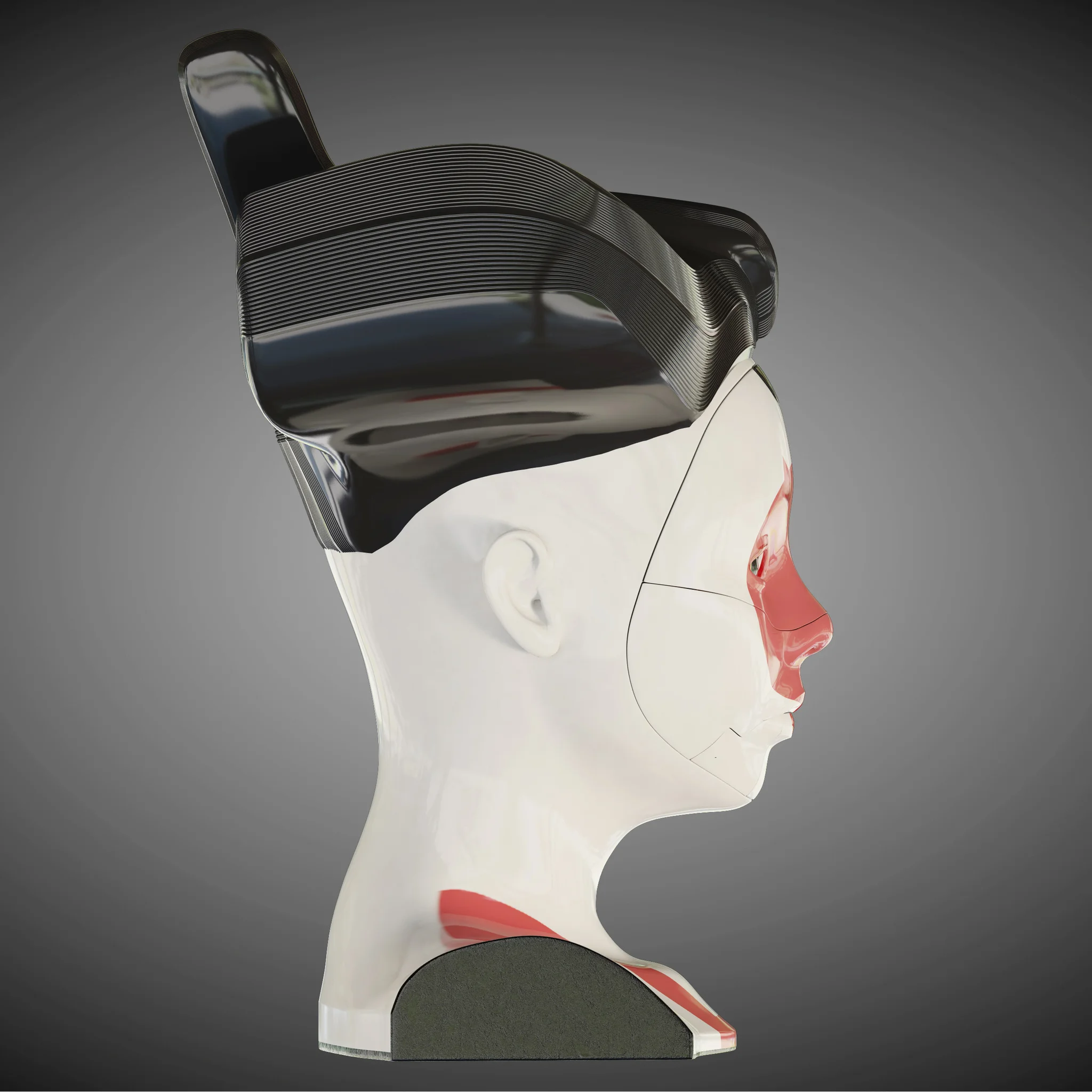 Ghost In The Shell Geisha — 3D model preview 29
