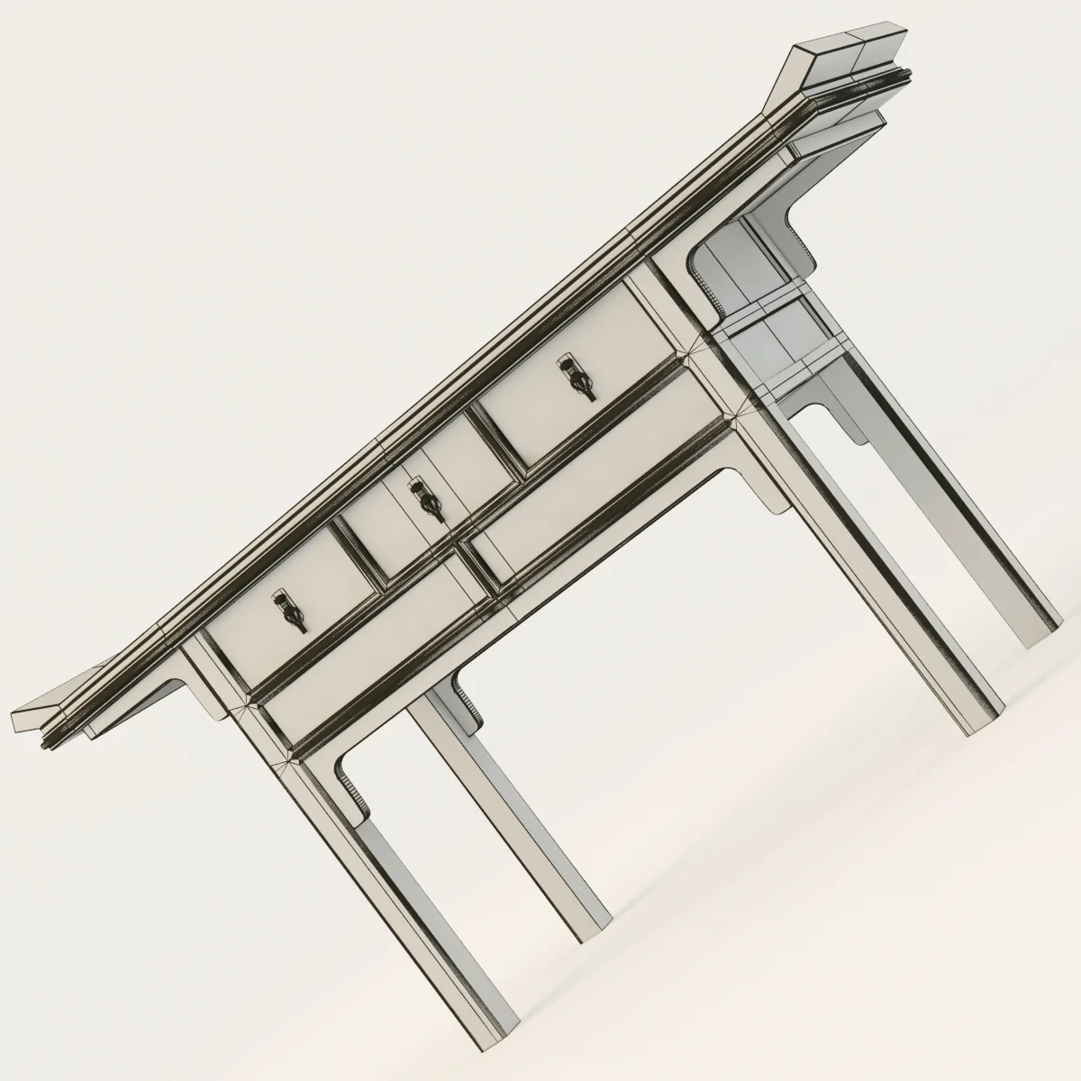 Console — 3D model preview 1
