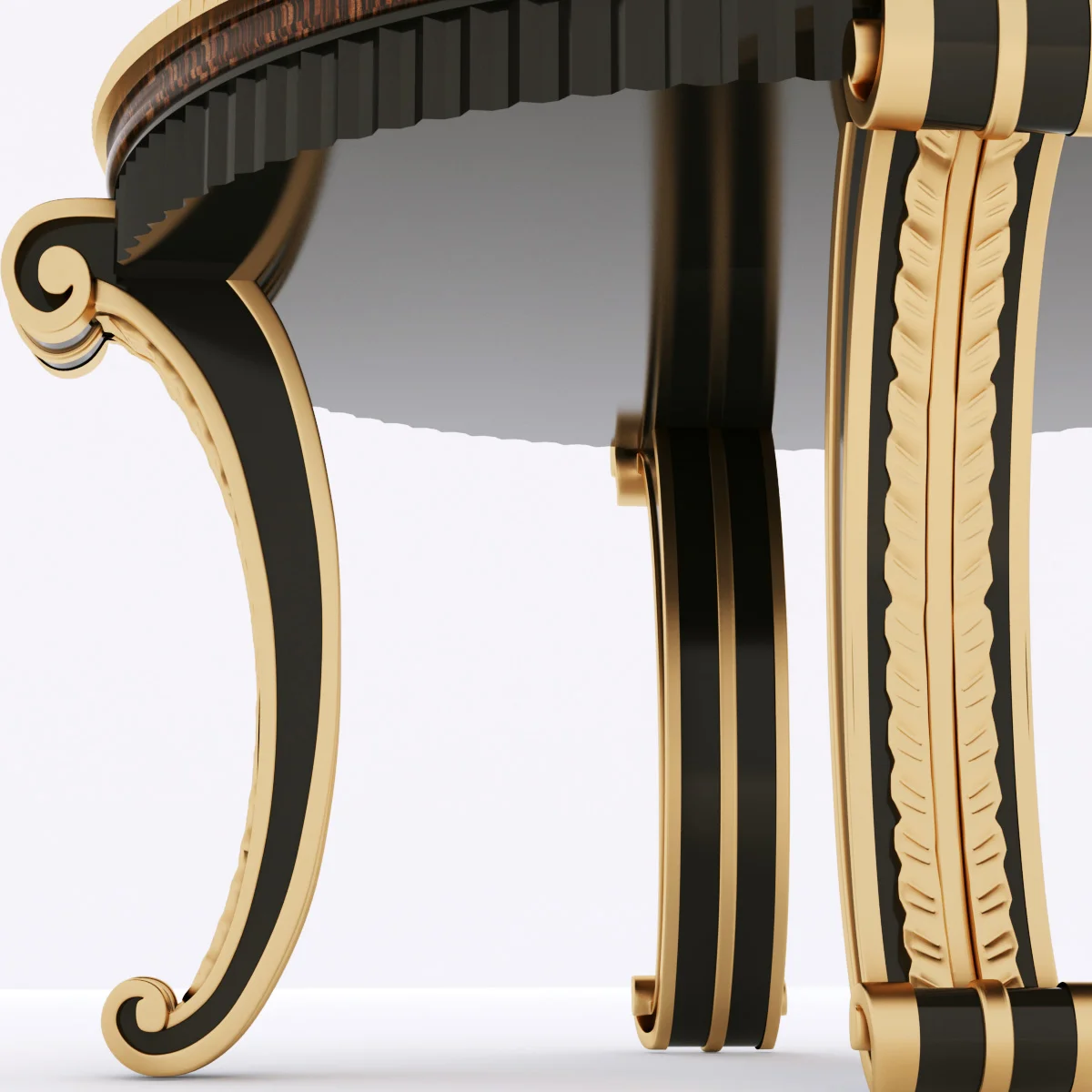 Francesko Molon F500 Center Table TULIPE — 3D model preview 1