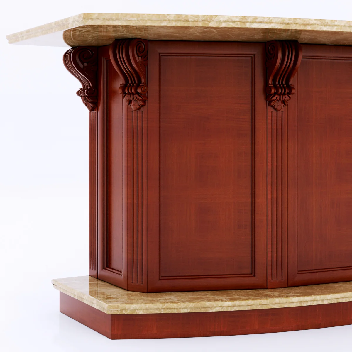 Kitchen Island — 3D model preview 1