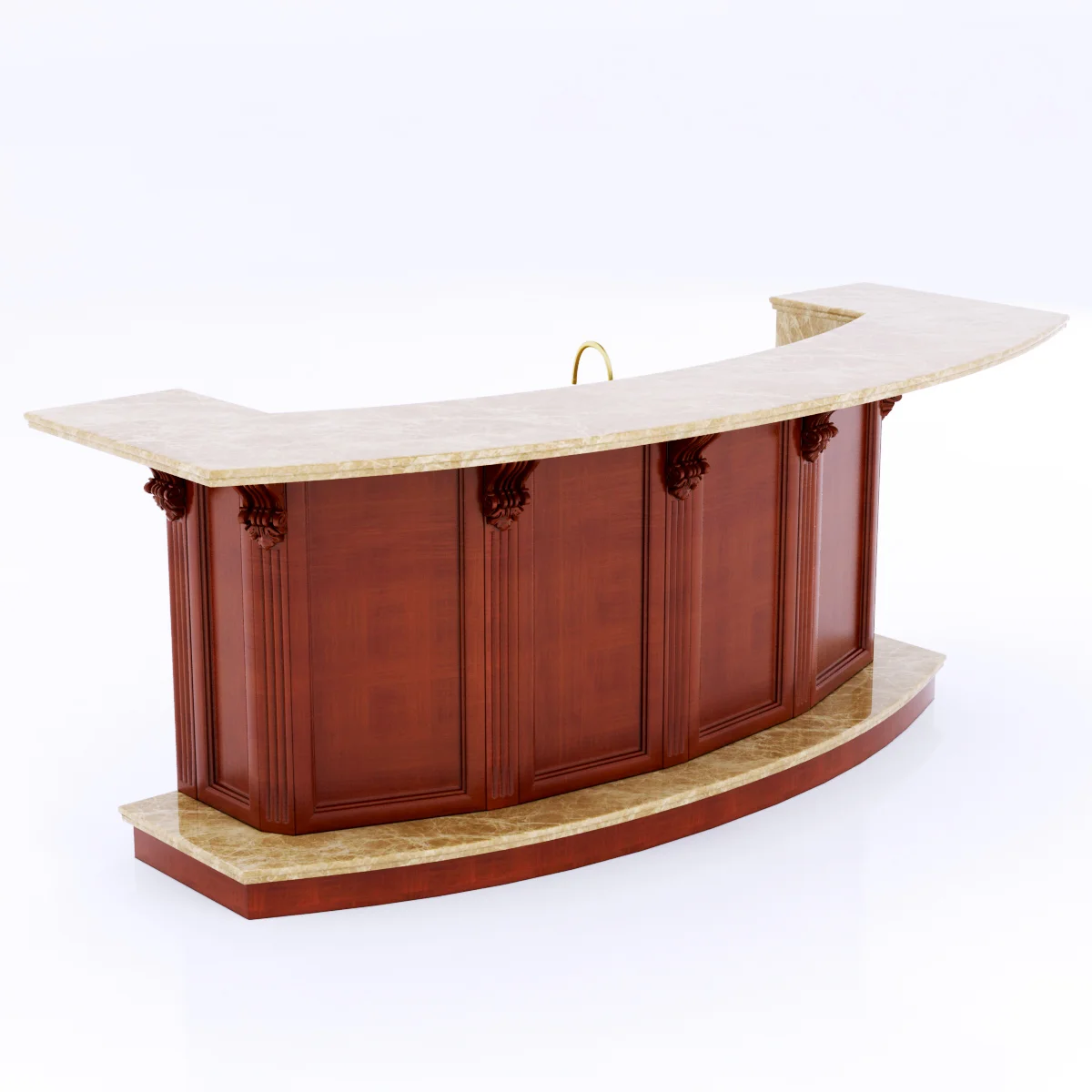 Kitchen Island — 3D model preview 2