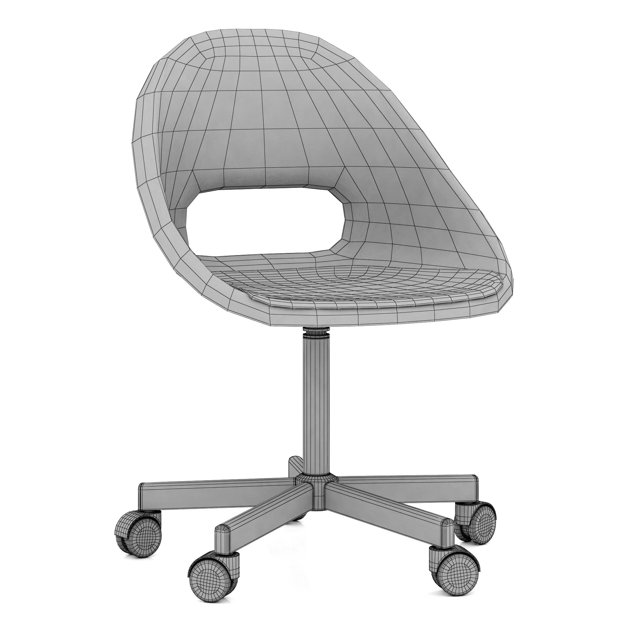 Ikea LOBERGET — 3D model preview 8