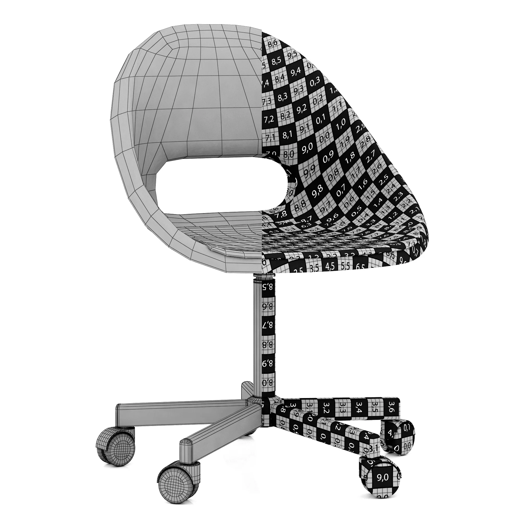 Ikea LOBERGET — 3D model preview 9