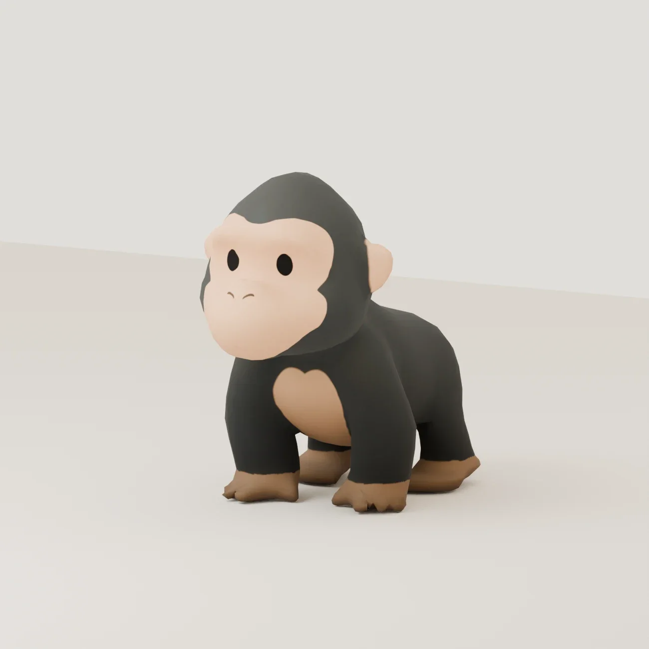 Stylized Animal Gorilla