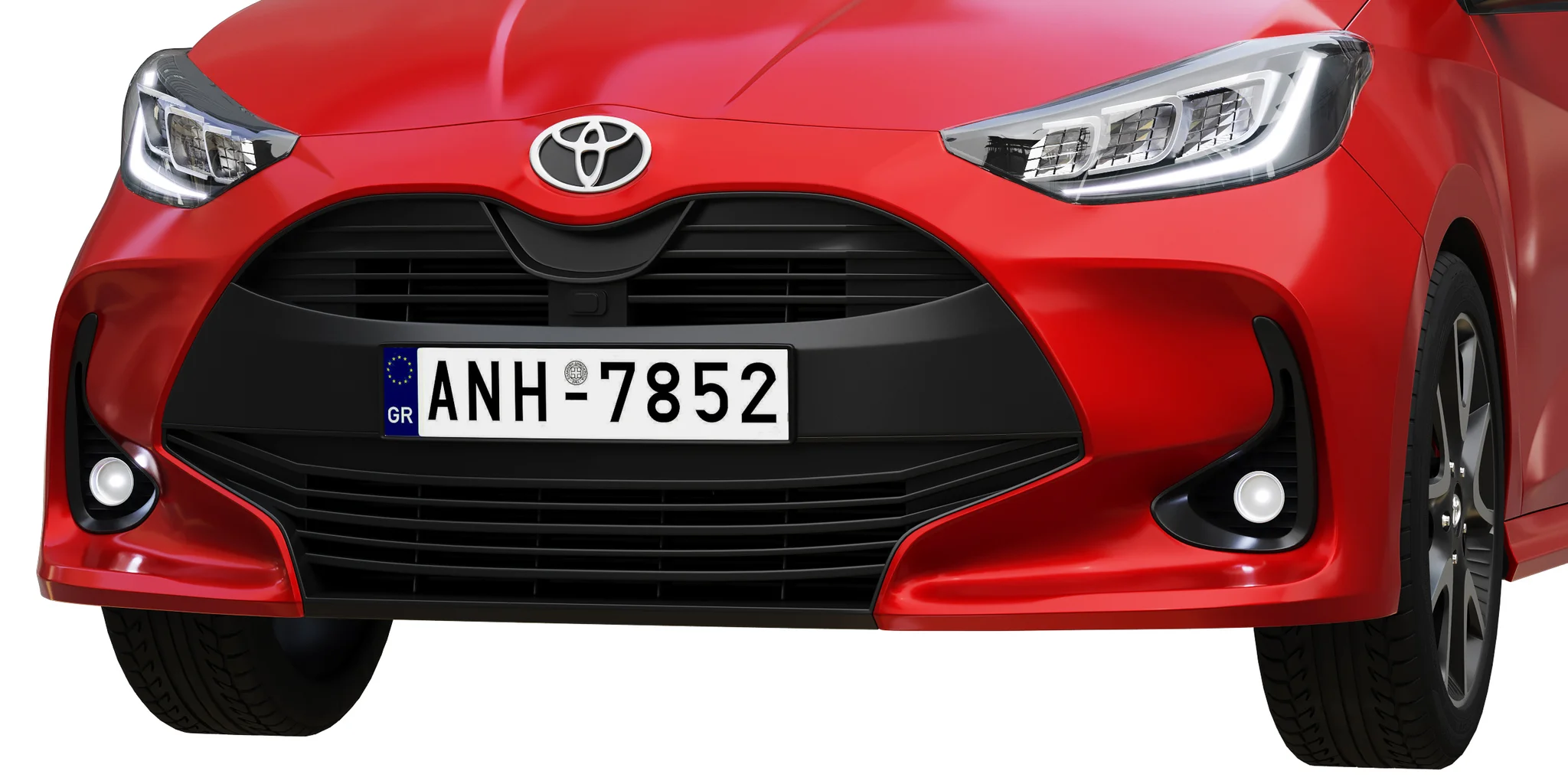 Toyota Yaris, 3D model preview 2