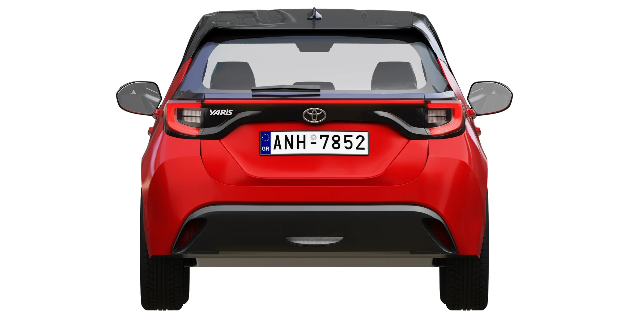 Toyota Yaris, 3D model preview 10