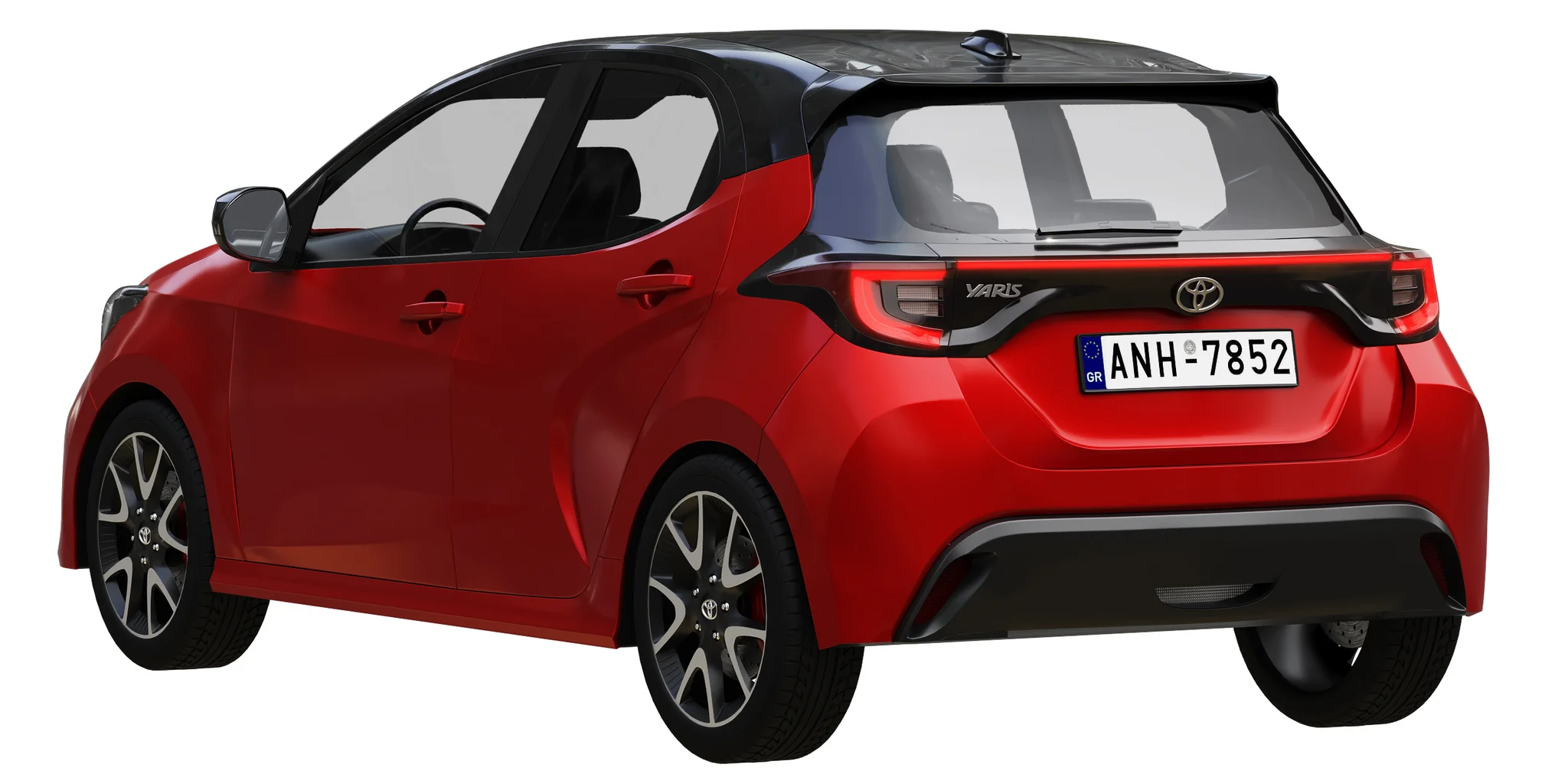 Toyota Yaris, 3D model preview 21