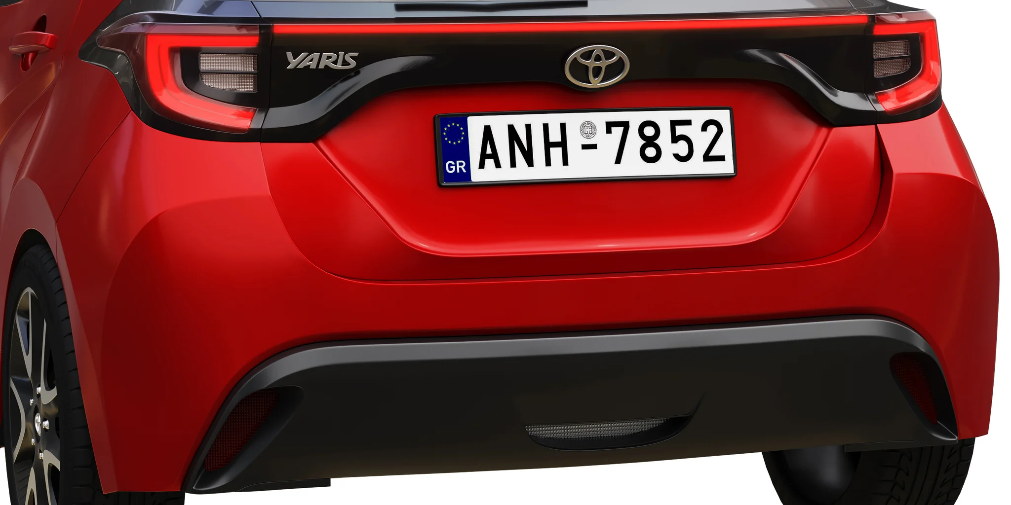 Toyota Yaris, 3D model preview 24