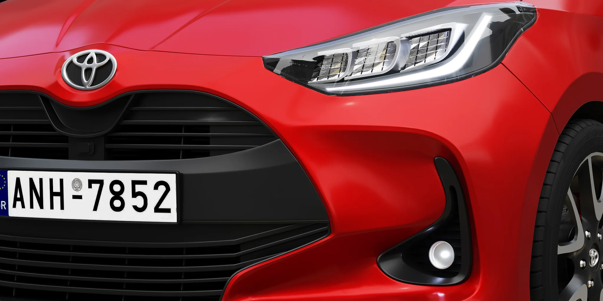 Toyota Yaris, 3D model preview 25