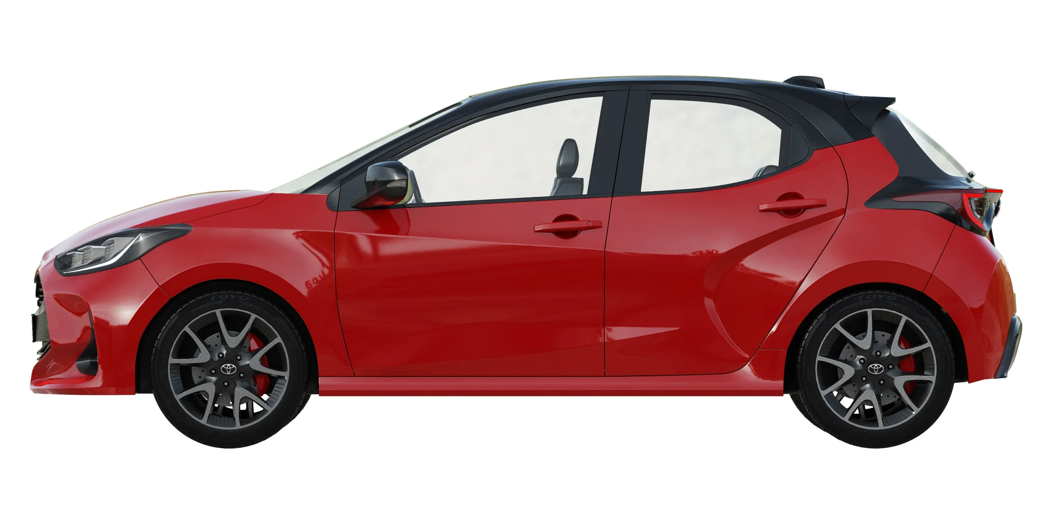 Toyota Yaris, 3D model preview 28