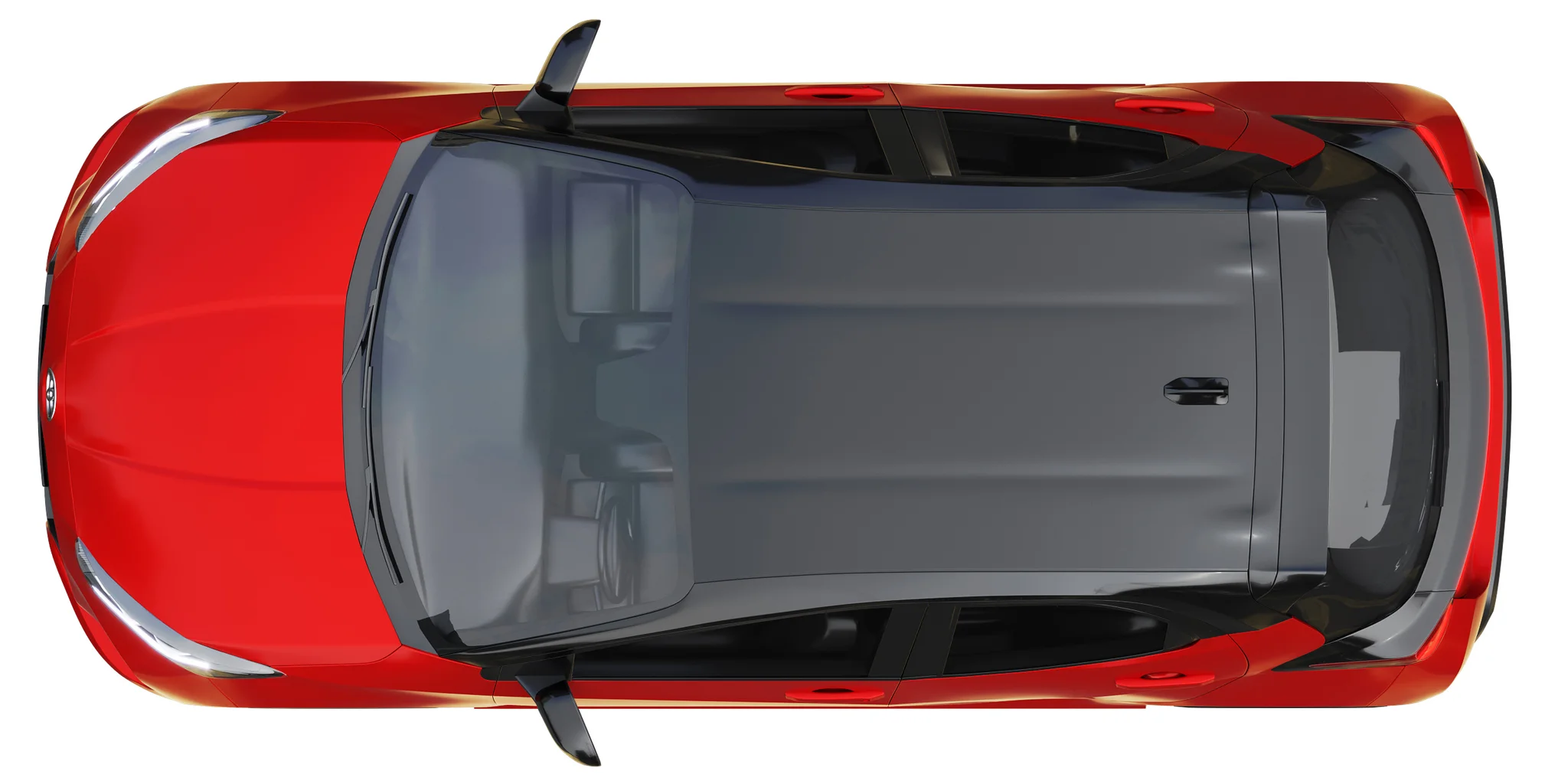 Toyota Yaris, 3D model preview 30