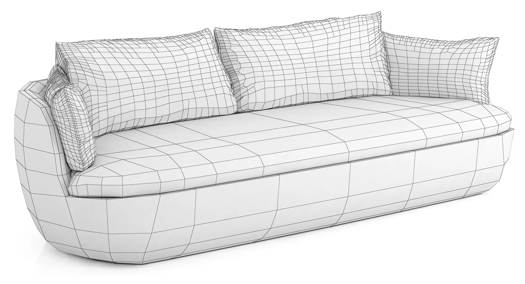 Moooi Bart Sofa — 3D model preview 10
