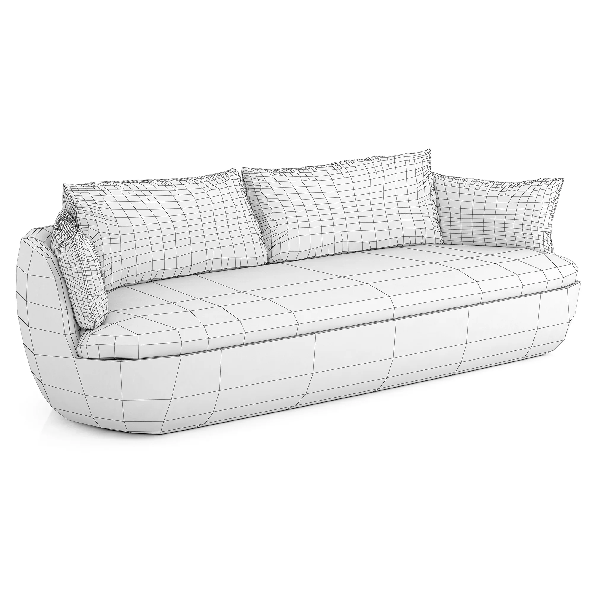 Moooi Bart Sofa — 3D model preview 11