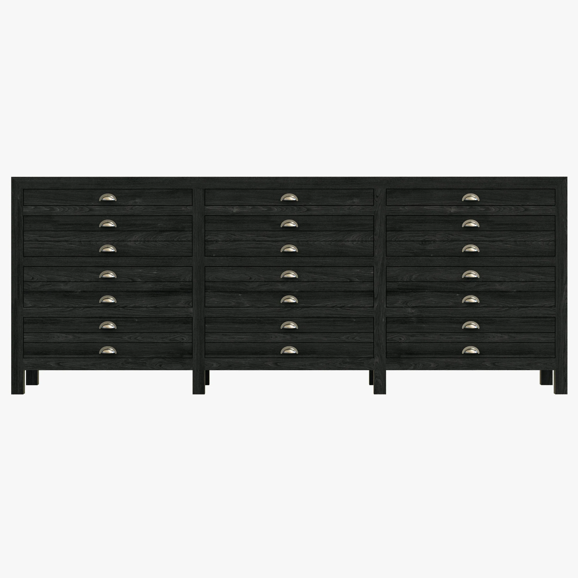 Restoration Hardware Printmaker'S Sideboard — 3D model preview 3