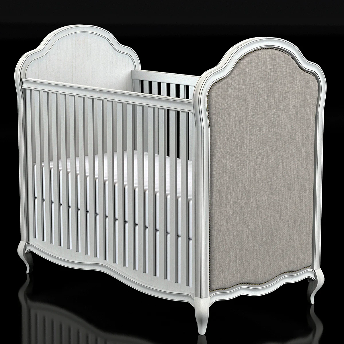 Restoration Hardware Marceline Crib — 3D model preview 2