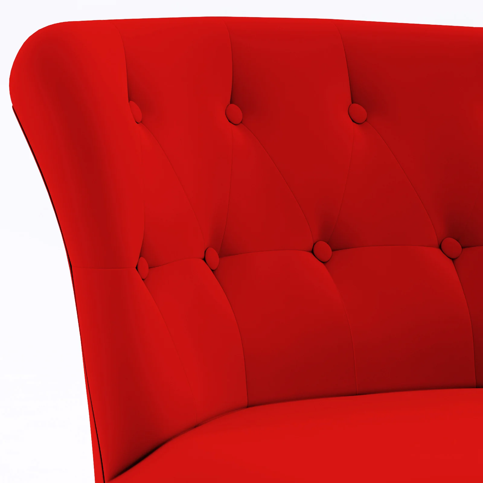 Ribbone Armchair — 3D model preview 1