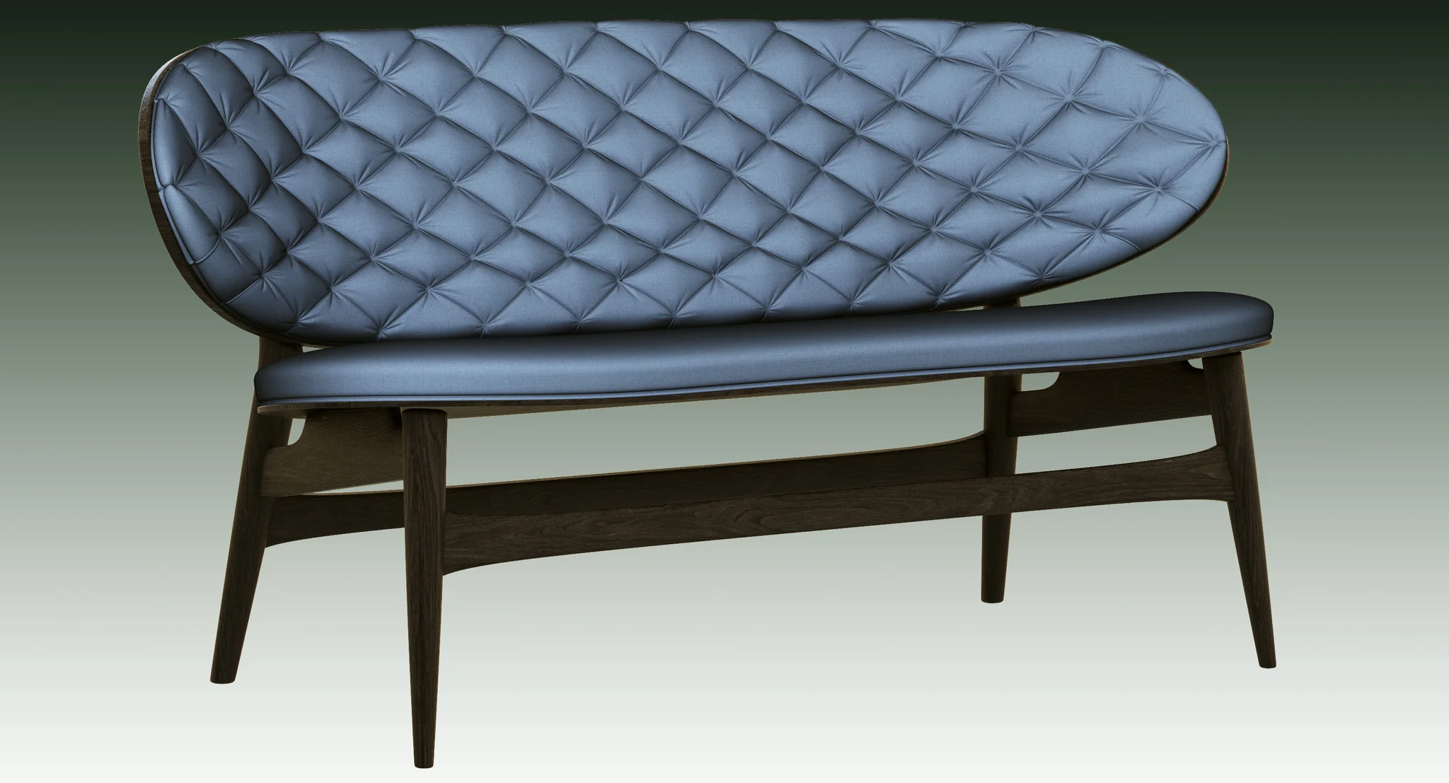 Baxter Dalma Small Sofa — 3D model preview 4
