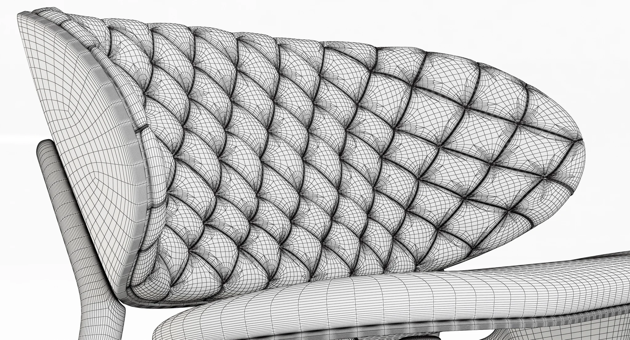 Baxter Dalma Small Sofa — 3D model preview 14