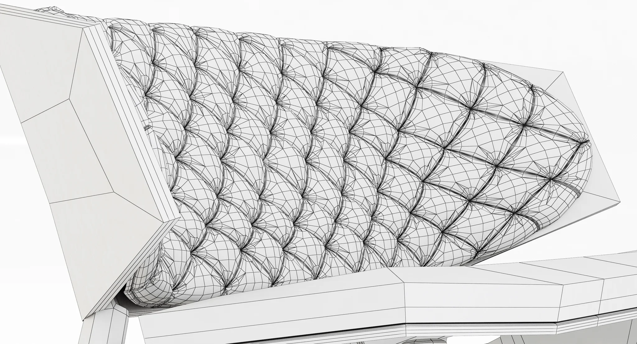 Baxter Dalma Small Sofa — 3D model preview 15