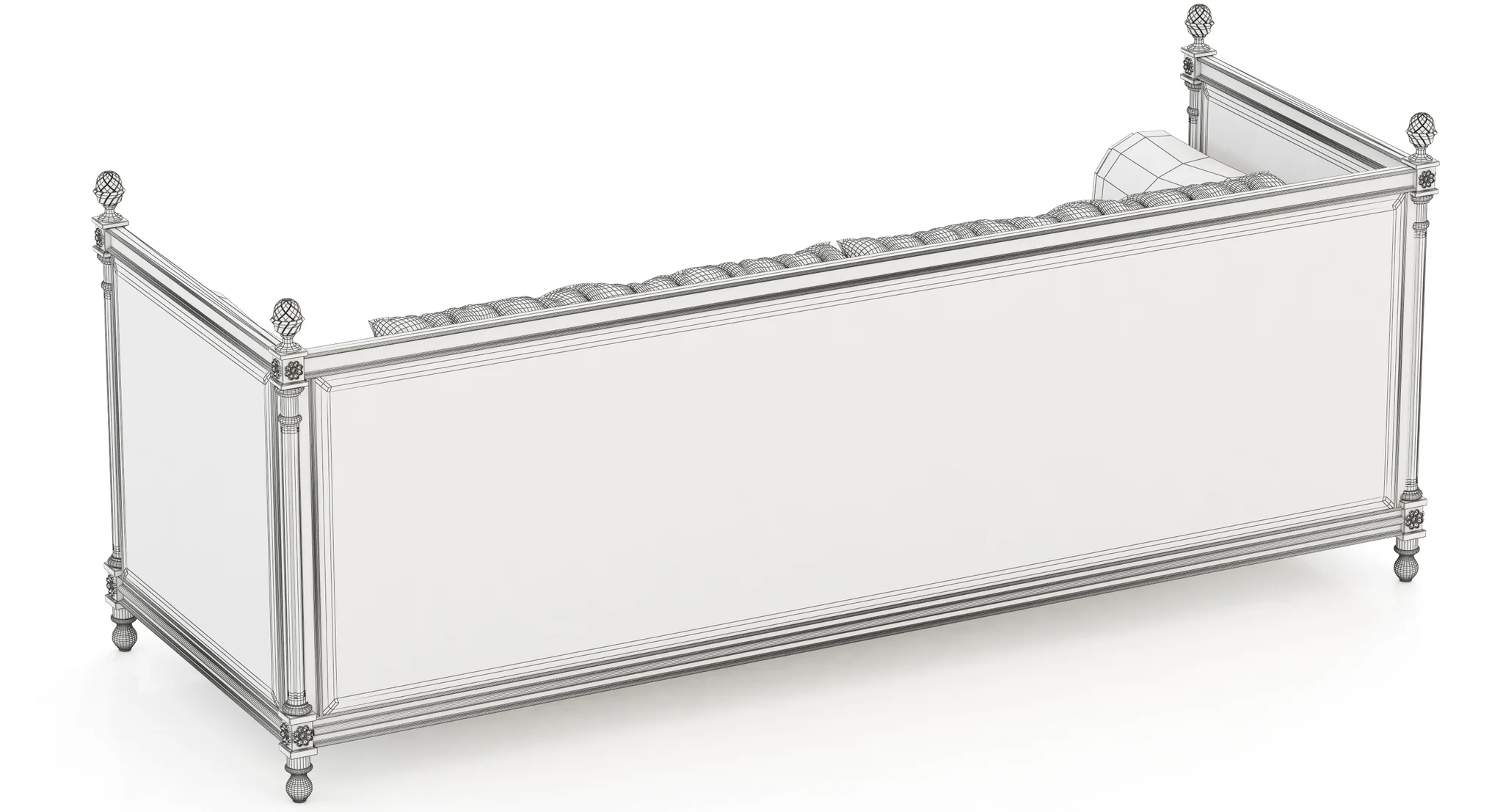 Brabbu Malkiy Sofa — 3D model preview 3