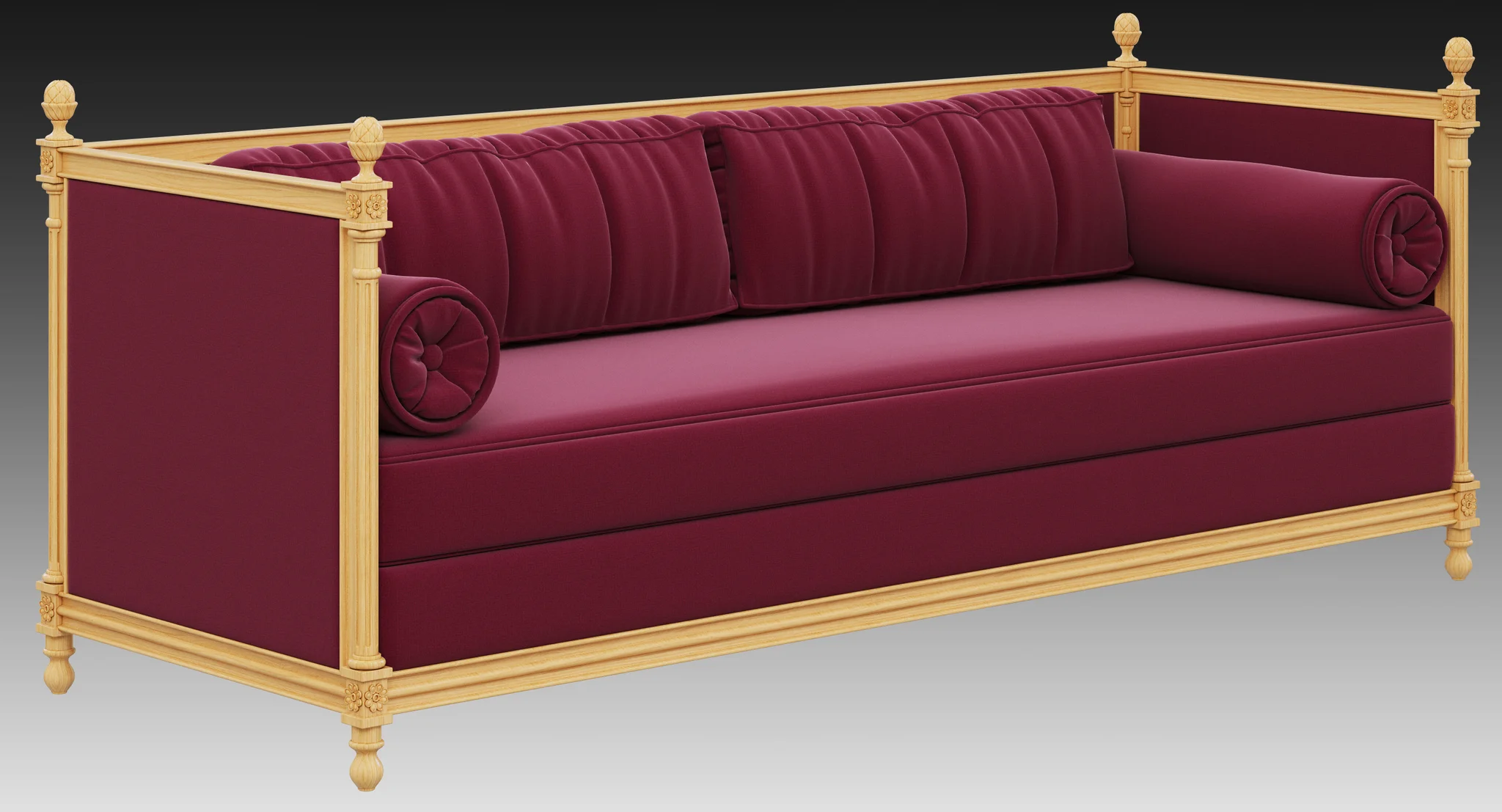 Brabbu Malkiy Sofa — 3D model preview 5