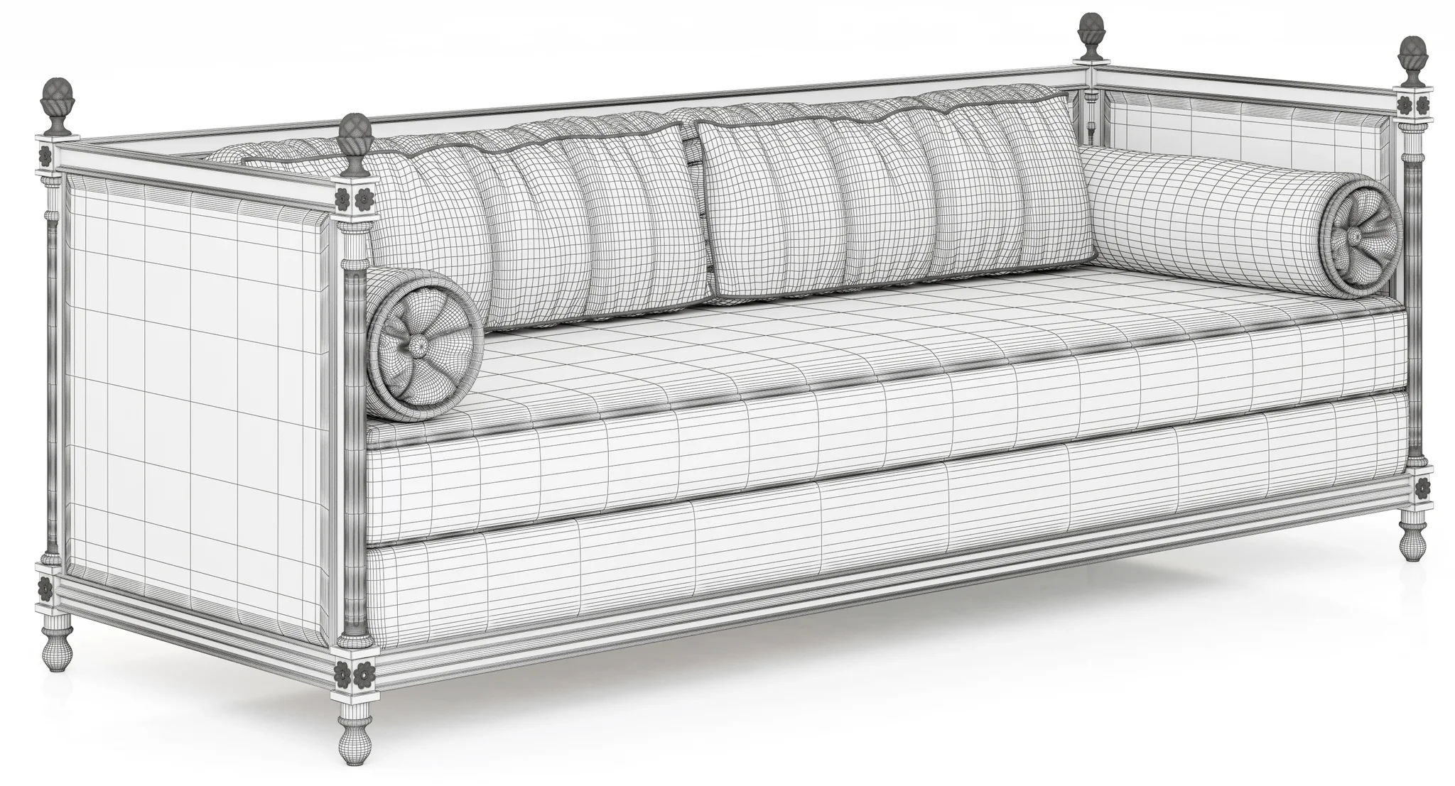 Brabbu Malkiy Sofa — 3D model preview 8