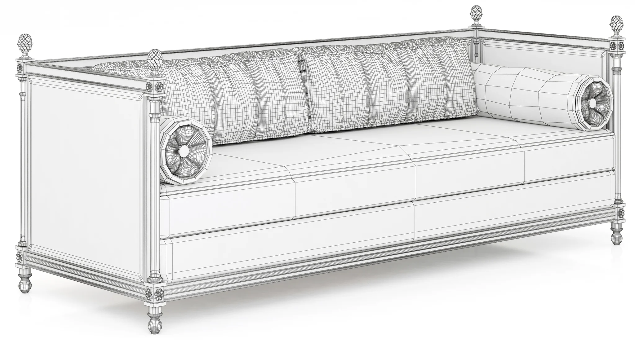 Brabbu Malkiy Sofa — 3D model preview 9