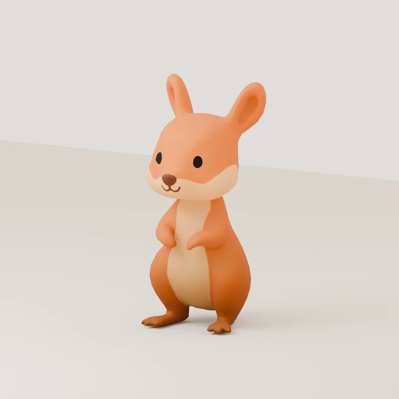Stylized Animal Squirrel