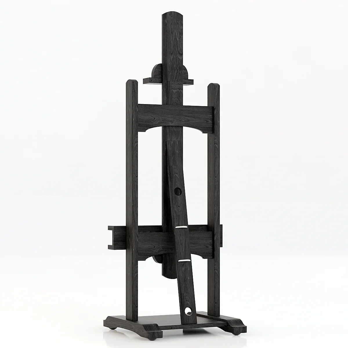 Restoration Hardware 80 TV Easel — 3D model preview 3