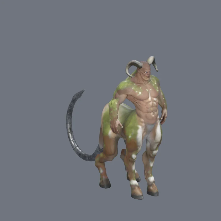 Centaur - Forest, 3D model preview 2