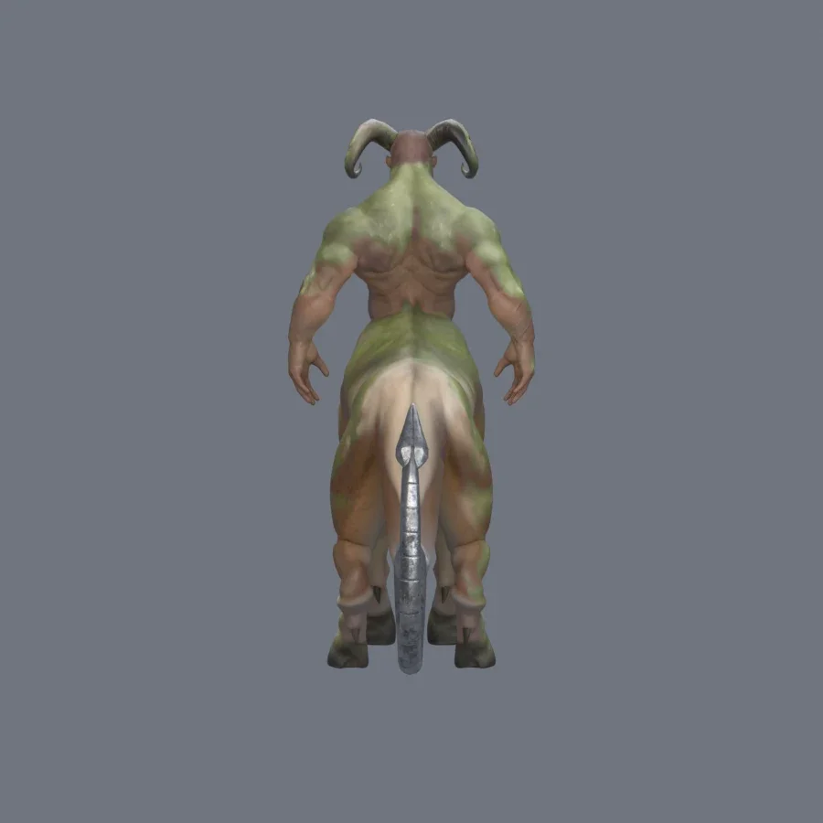 Centaur - Forest, 3D model preview 4