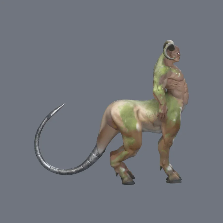 Centaur - Forest, 3D model preview 5