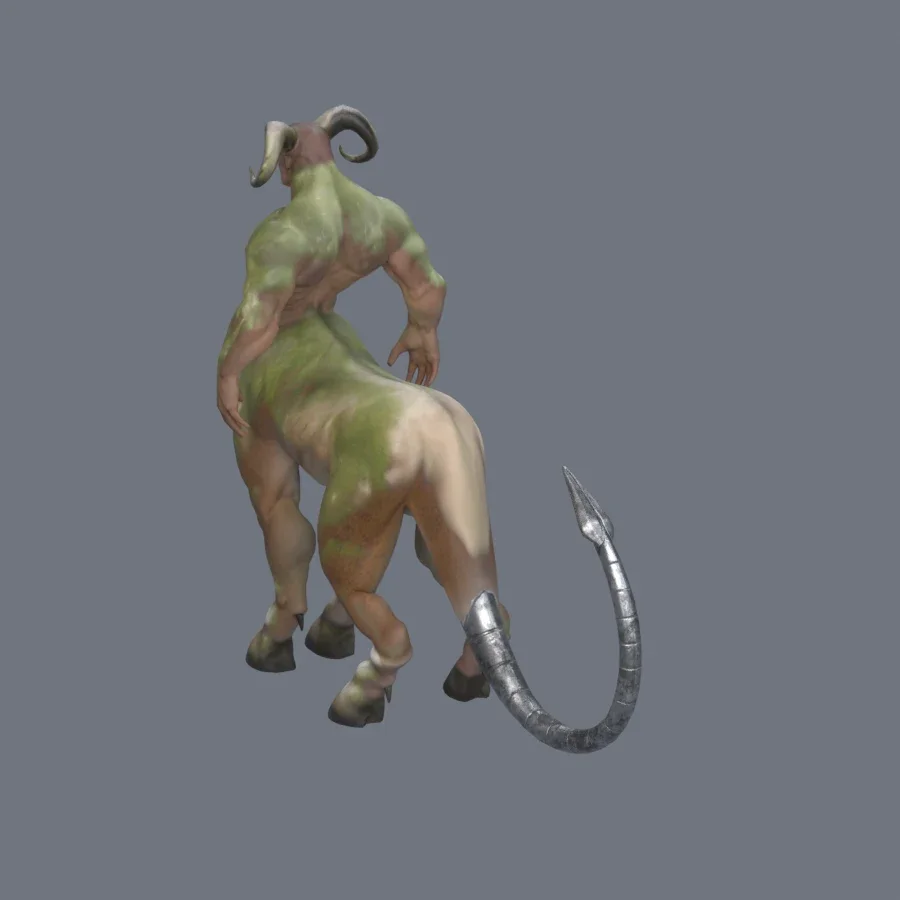 Centaur - Forest, 3D model preview 6