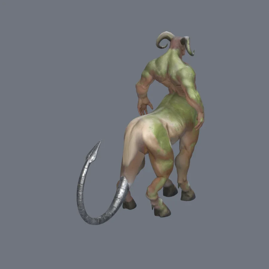 Centaur - Forest, 3D model preview 7