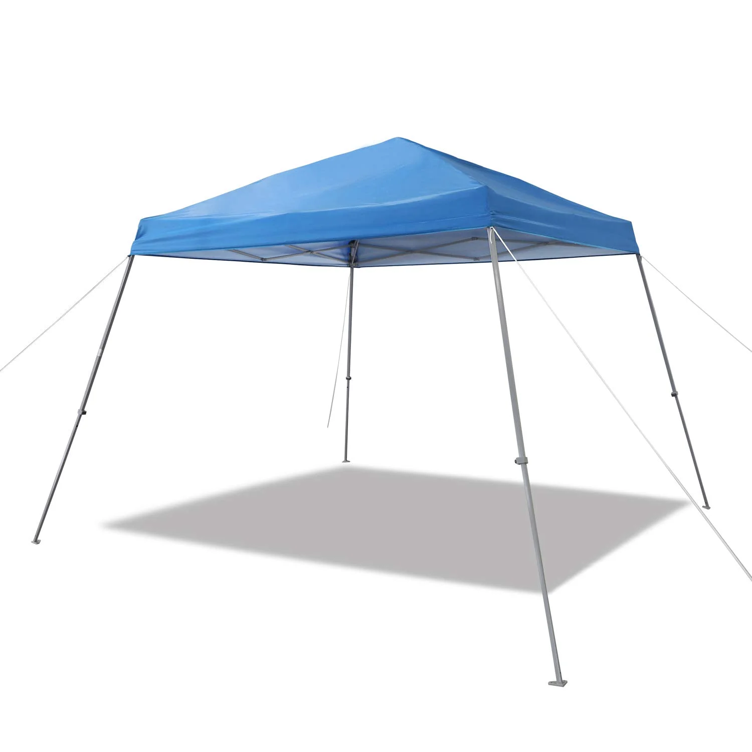 Blue Pop-Up Slant Leg Outdoor Canopy Tent 8x8ft