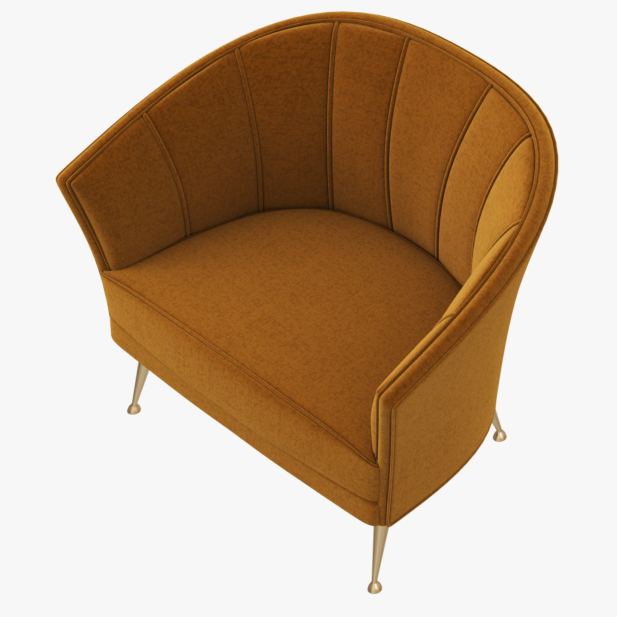 Brabbu Maya Armchair — 3D model preview 12