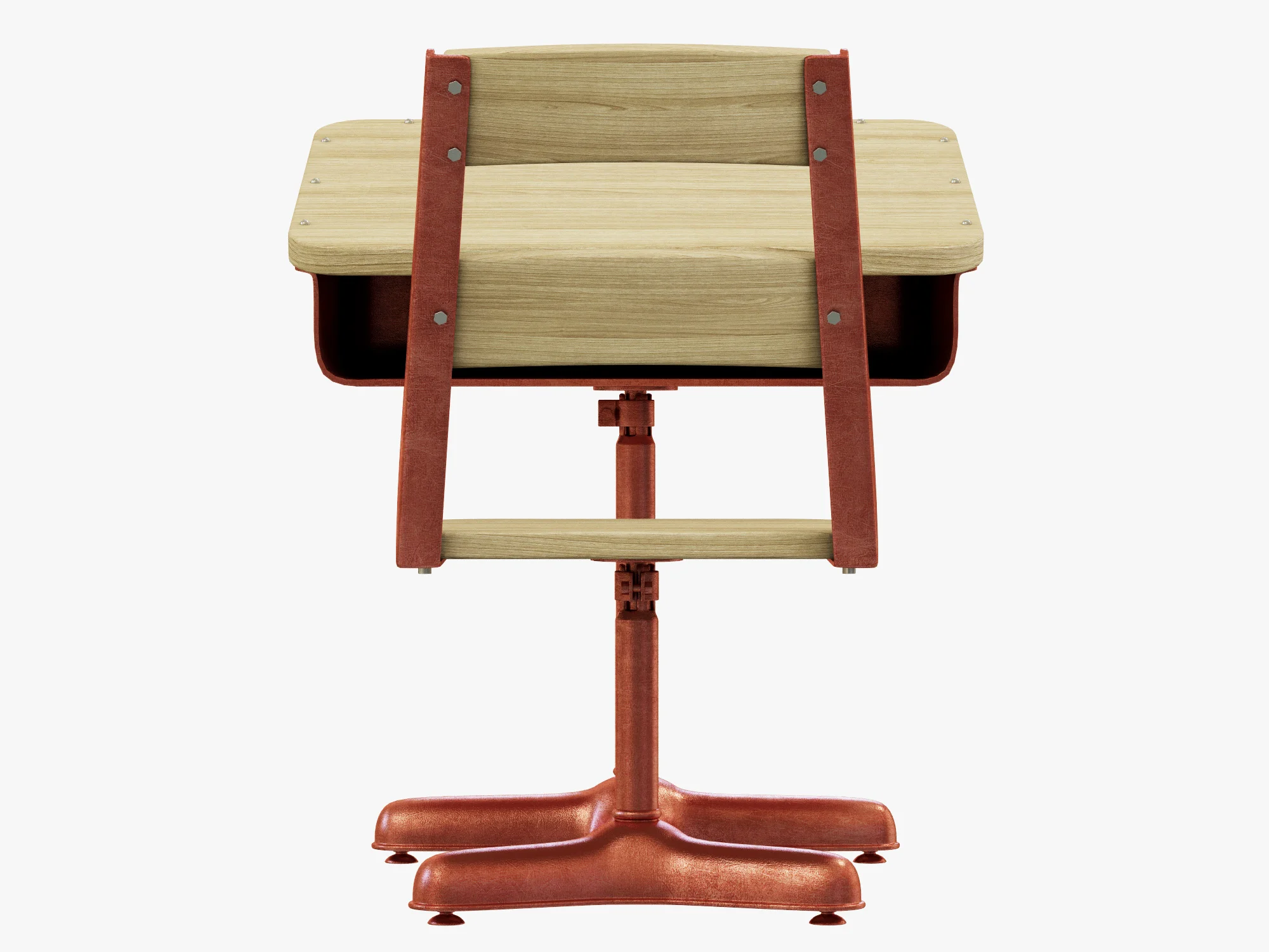 Restoration Hardware Vintage Schoolhouse Desk & Chair, 3D model preview 5