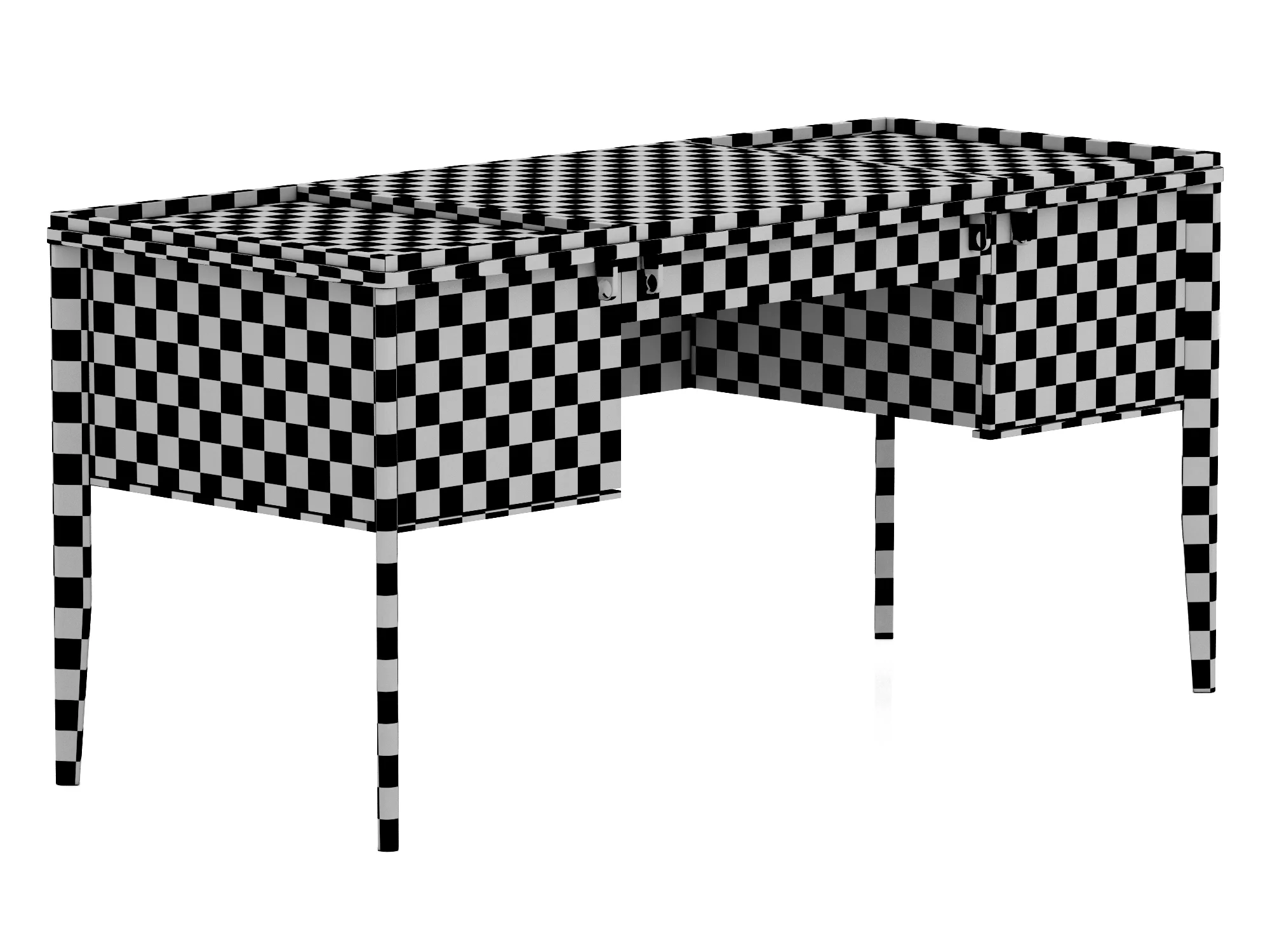 Dantone Home New Classic Desk — 3D model preview 10