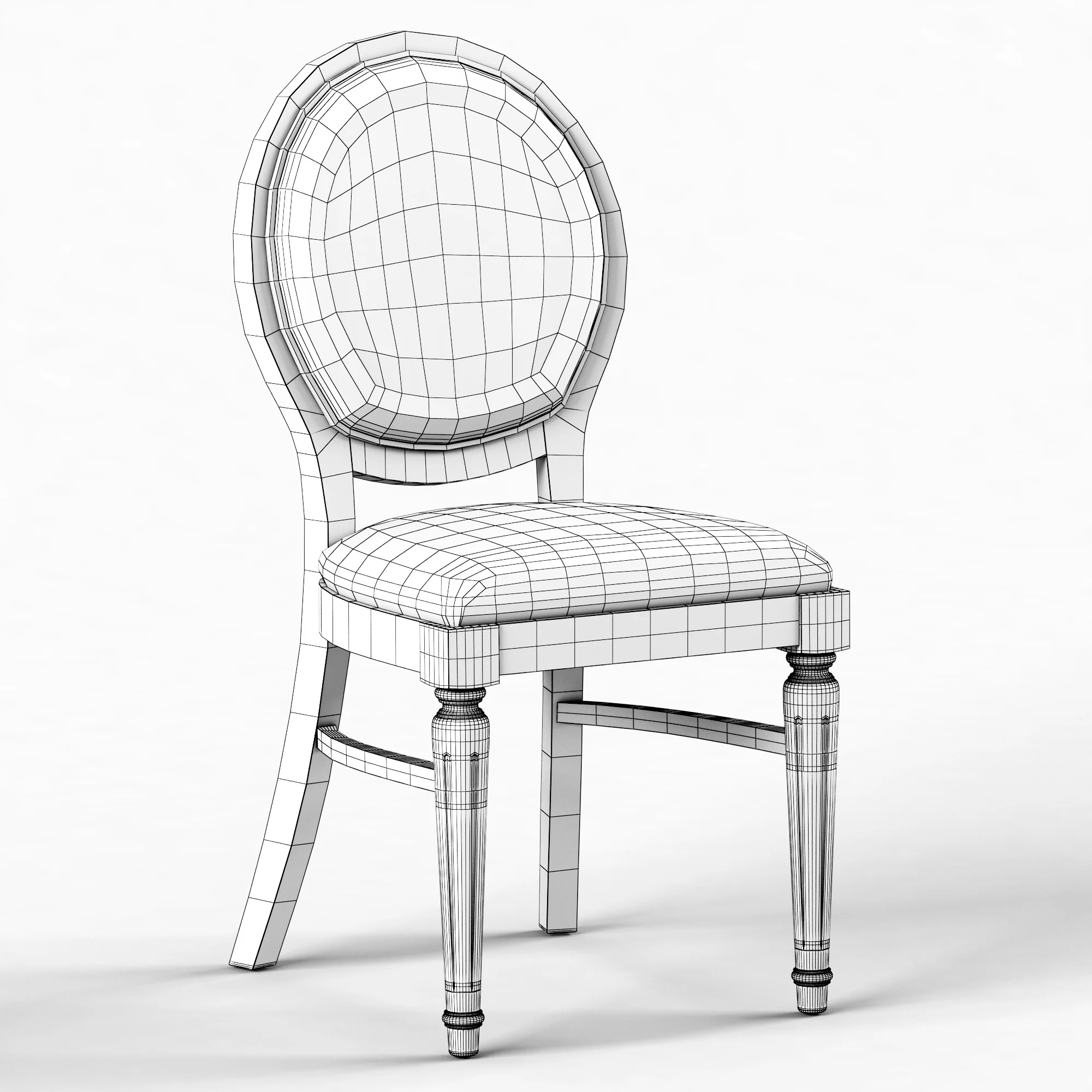 Dantone Home Koventry Chair — 3D model preview 7