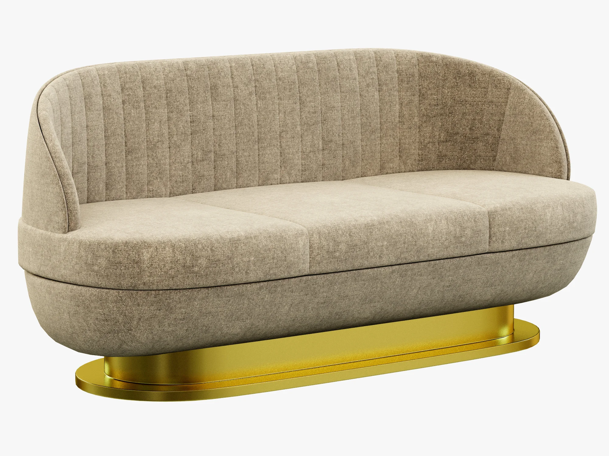 Essential Home Gable Sofa — 3D model preview 1