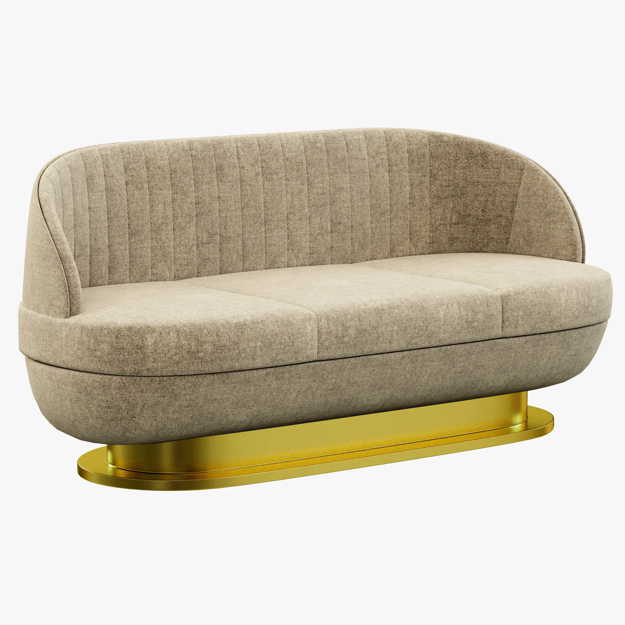Essential Home Gable Sofa — 3D model preview 2